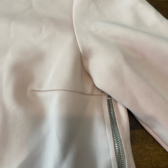 Cop Copine Sumida Neoprene Side Zipper Top Y2K Peach/Gray - Picture 7 of 14